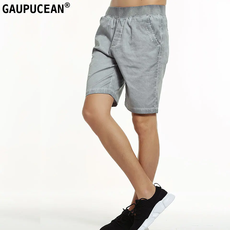 100% хлопок мужские повседневные винтажные Чино Короткие брюки галстук краситель