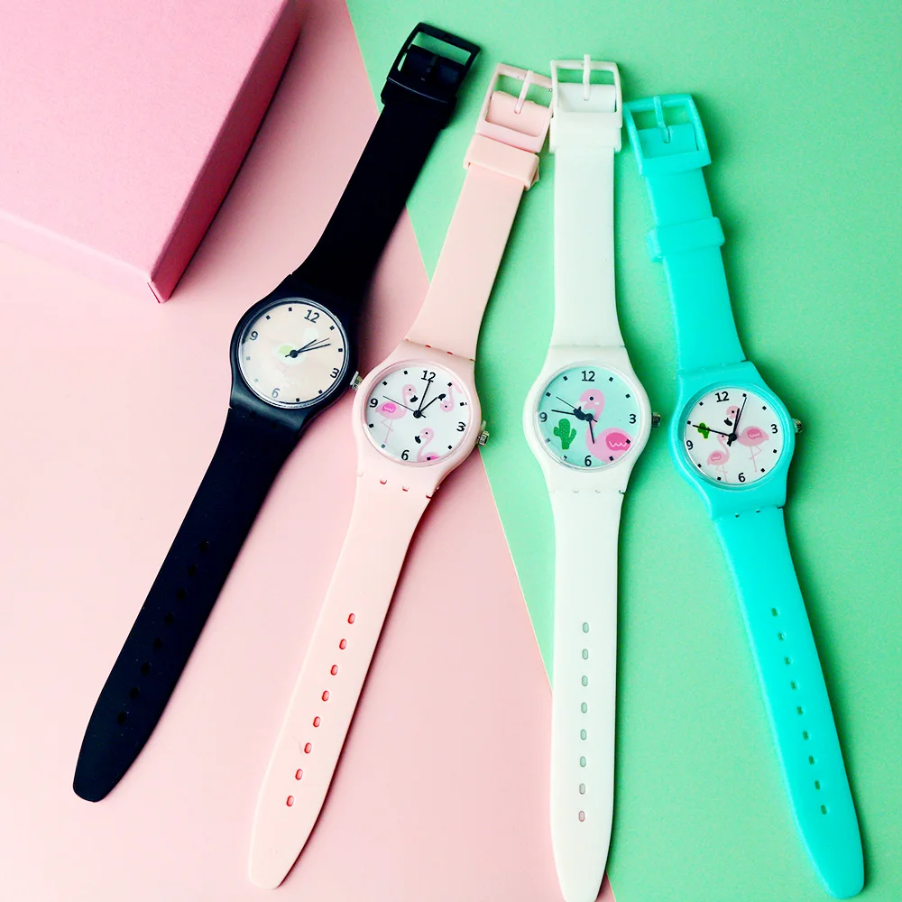 Часы детские кварцевые с силиконовым ремешком | Наручные часы