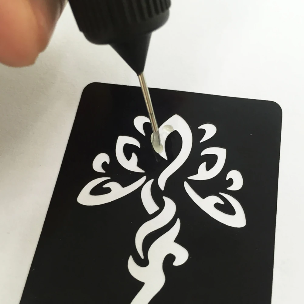 Контейнер для чернил Временной Татуировки 10 мл фруктовый сок без боли безопасный