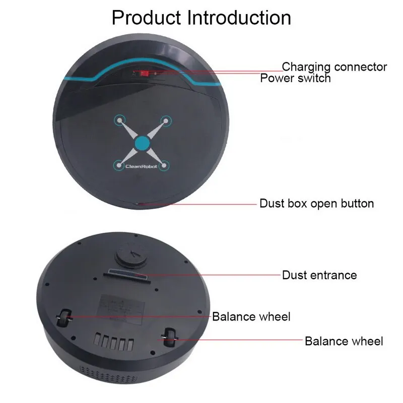 Домашняя Автоматическая умная электрическая робот пылесос для уборки ковров