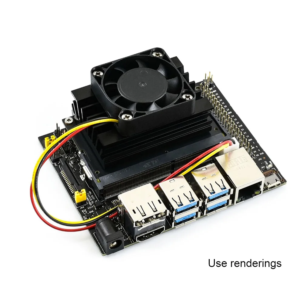 NVIDIA Jetson Nano Вентилятор охлаждения 5 В 3 контактный обратный