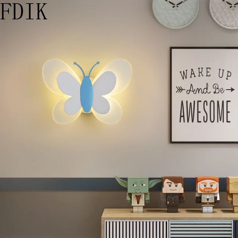 Современная светодиодная настенная лампа креативная детская прикроватная