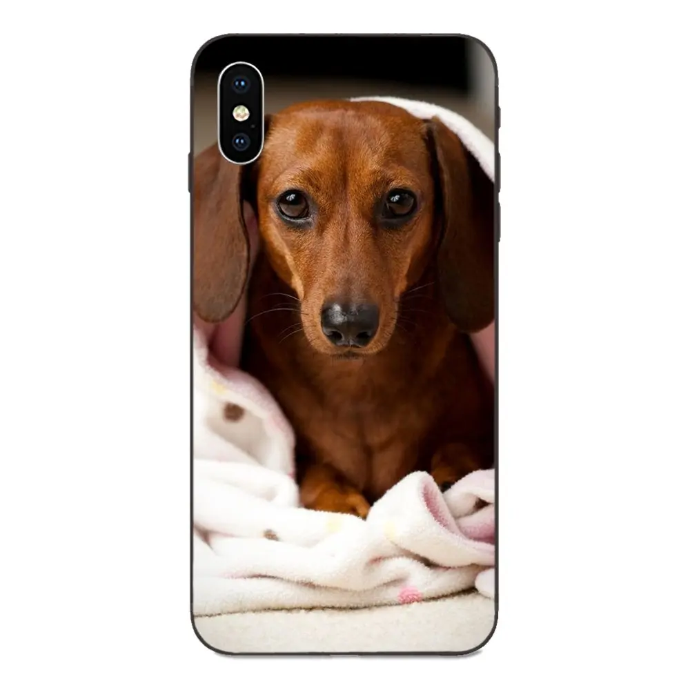 as picture Плюс в виде симпатичных животных щенок таксы для Galaxy A3 A5 A6 A6s A7 A8 A9 A10 A20E A30 A40 A50 A60 A70 A80 A90 плюс - Цвет: as picture