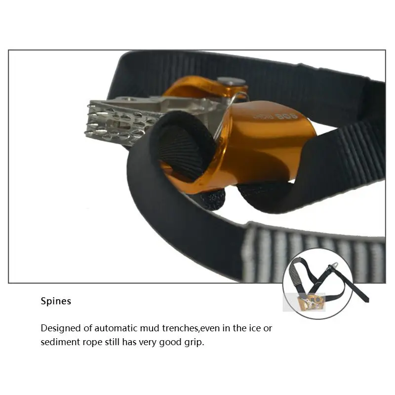 Универсальный ножной Жумар hobbyline подходит для активного отдыха скалолазания