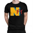 Футболка NFT с круглым вырезом для мужчин, Классическая рубашка из чистого хлопка с принтом криптопка Nft, в стиле Харадзюку, для взрослых