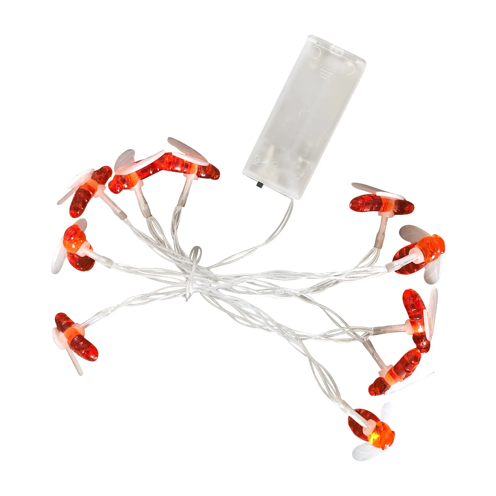 Светодиодная гирлянда с маленькими пчелами осветительная лампа-лента для