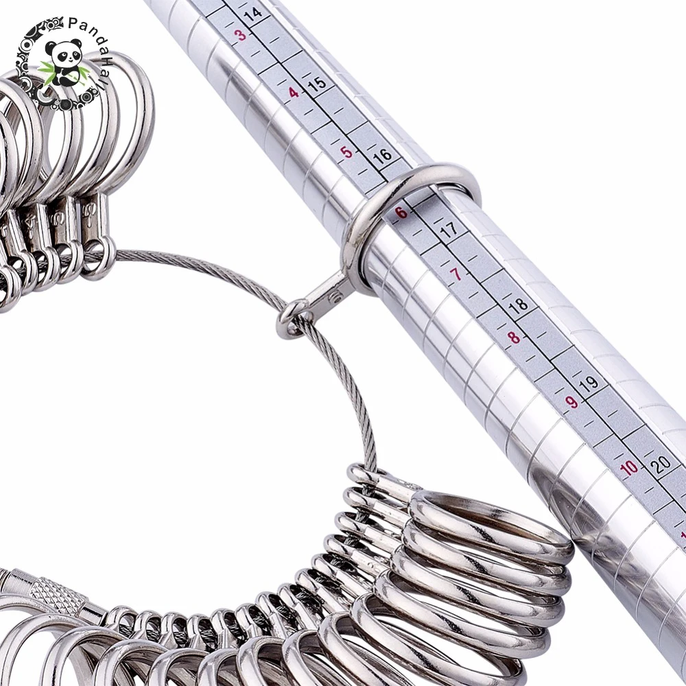 Набор инструментов для измерения ювелирных изделий палочки размера кольца