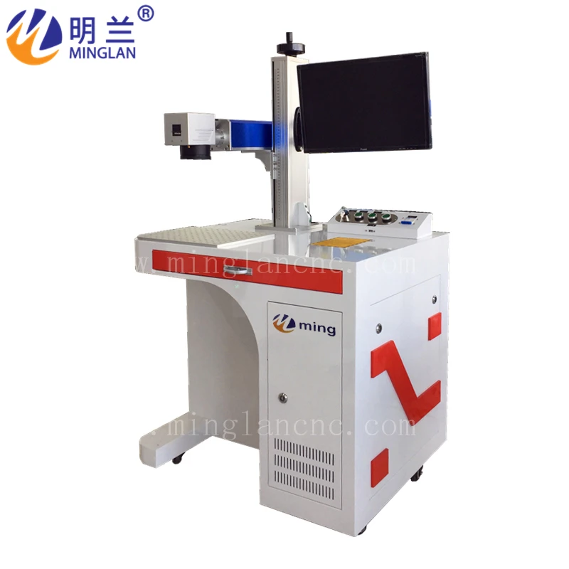 High quality 20W 30W 50W 100W Fiber Laser Marking Machine for metal and non-metal