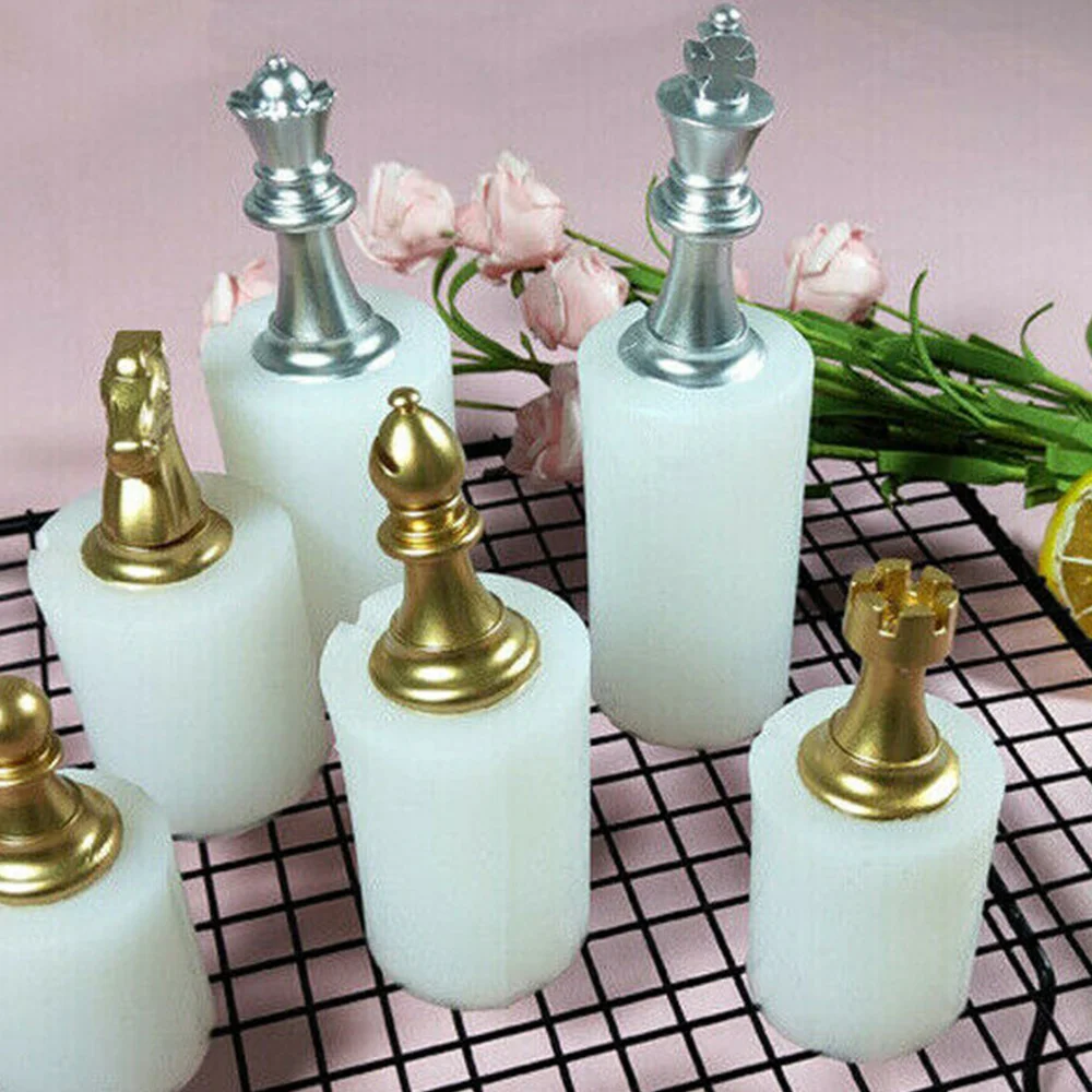 

Epoxy Resin Mold Chess Board /casting Silicone Mould Diy Crafts Making Chocolate Mold Baking Tool Kitchen Accessories