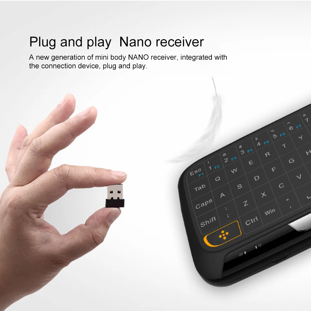 H18 Portable Mini Touchpad Keyboard Wireless Air Mouse for Smart TV PC Phone | Компьютеры и офис