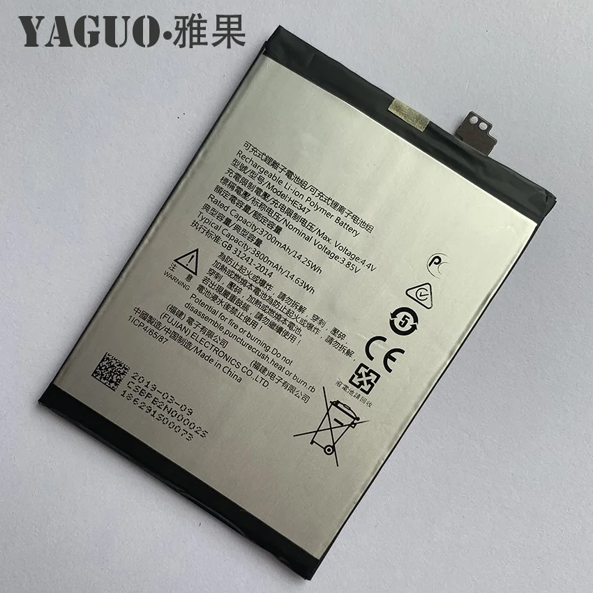 Bater&iacute;a HE347 Original para m&oacute;vil, 100% mAh, para Nokia 7 plus 7 plus TA-3800 TA-347 TA-1062 N7P N 7 P, 1046, novedad, 1055-1