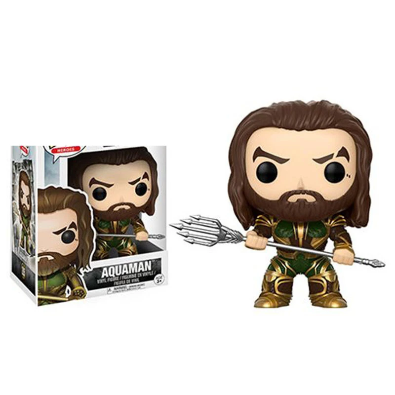 Funko новые фильмы игрушки Aquaman #205 виниловые фигурки коллекционные модели для детей