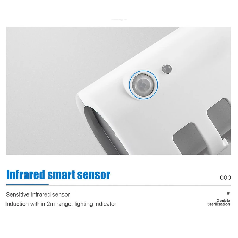 Умный УФ стерилизатор зубных щеток солнечной энергии электрическая зубная щетка