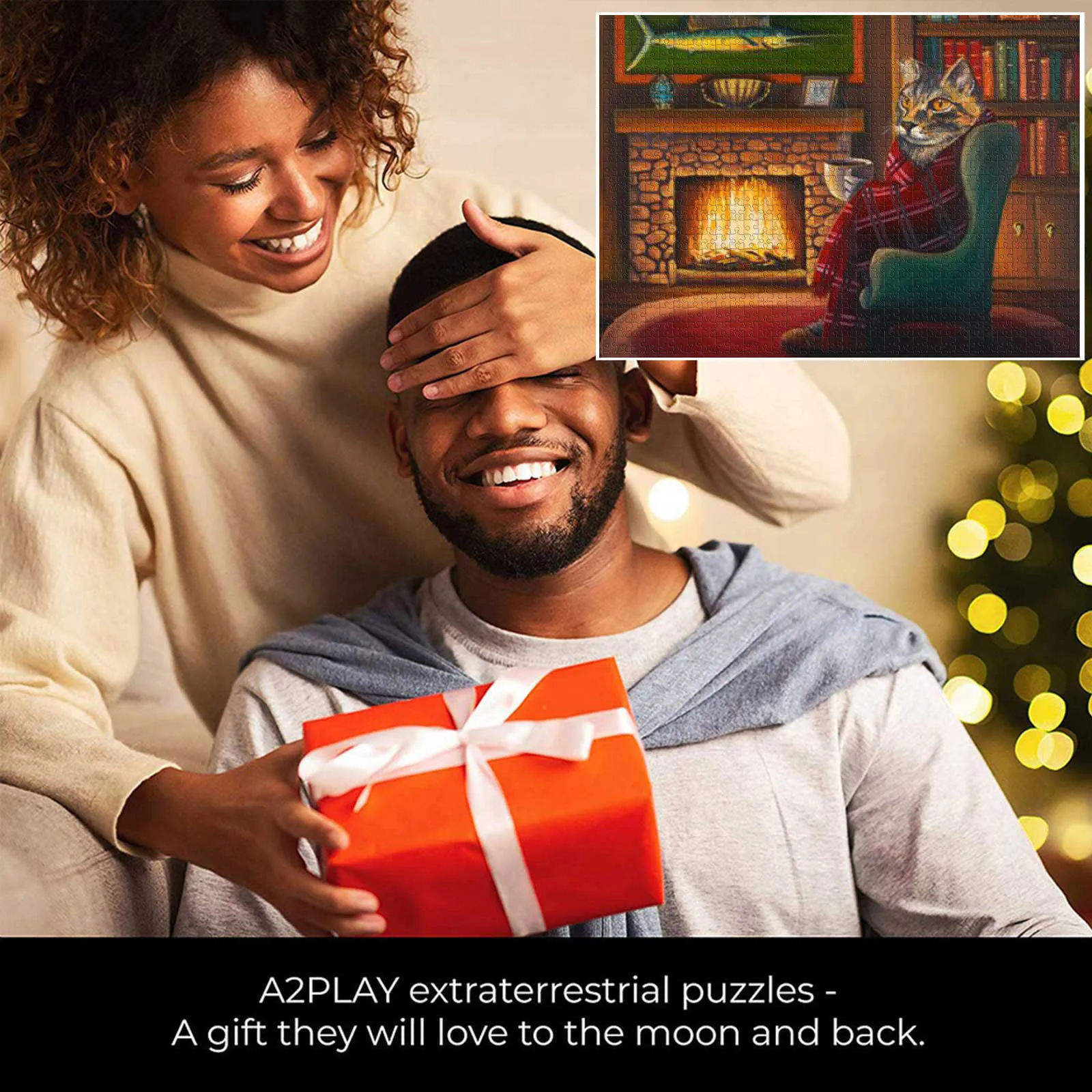 

HIINST 1000pcs Cat By The Stove Picture Jigsaw Puzzle Toys Kids Educational Toys Adults Building Block Game 2021