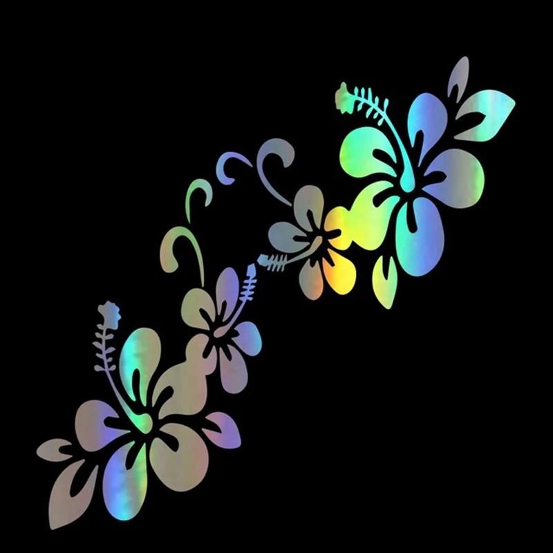 

Car Sticker Flower Stickers Styling 3D To Cover Sunscreen Waterproof PVC. 20cm*8cm