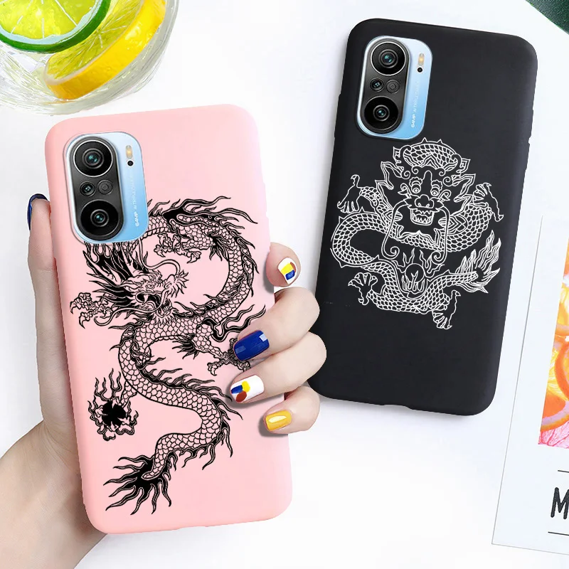 

Dragon Painted Silicon Case For Xiaomi Poco F3 Cases Soft TPU Phone Fundas Poco X3 Pro X3 NFC 2020 M3 Pocophone F1 F2 X2 Covers