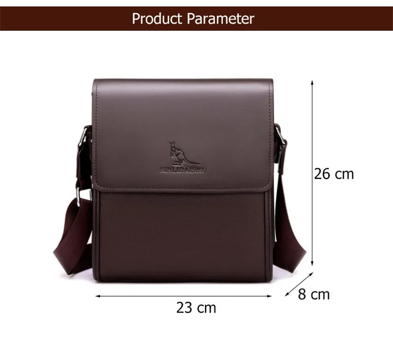 New Luxurious Men Messenger Bag Man Business Bag Crossbody Shoulder Bags Quality Brand Bag for Male Capacity Casual HandBag