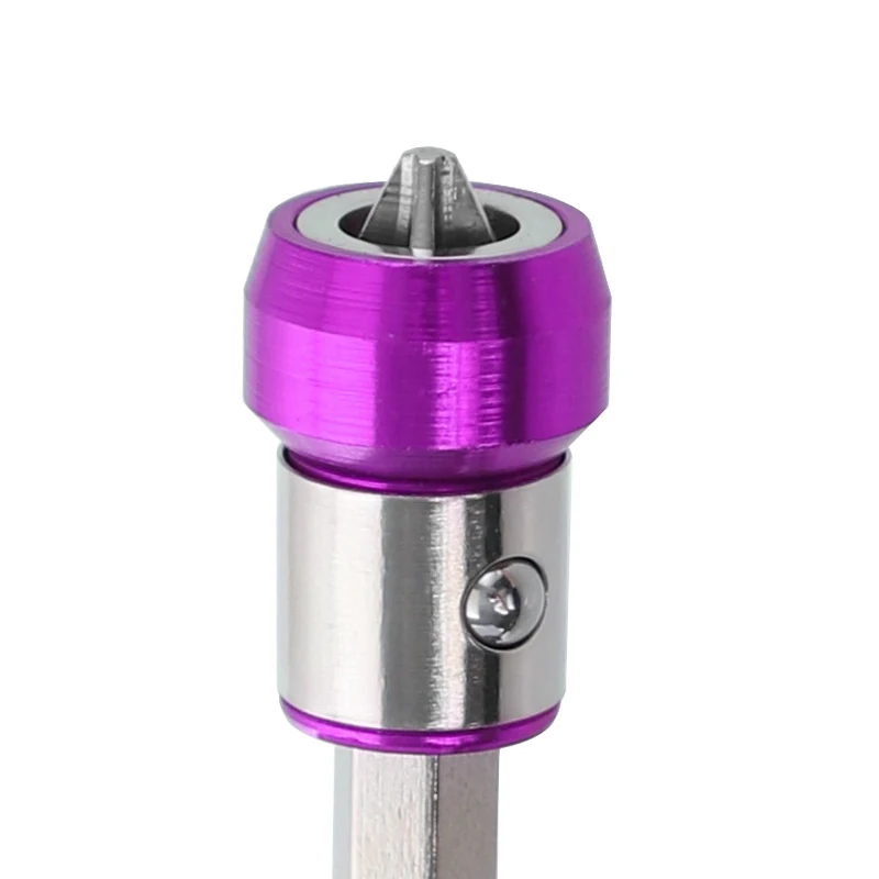 Отвертка бит магнитное кольцо S2 Сталь отвертка Намагничивающее Устройство для 1/4