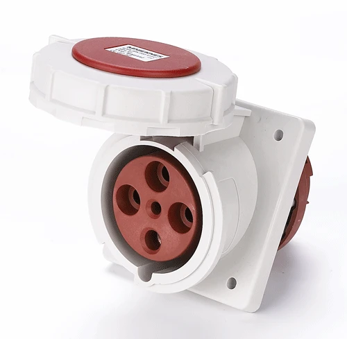 

1 pc Waterproof Industrial Conceal Install Socket Female Connector 4 Core 63A IP44