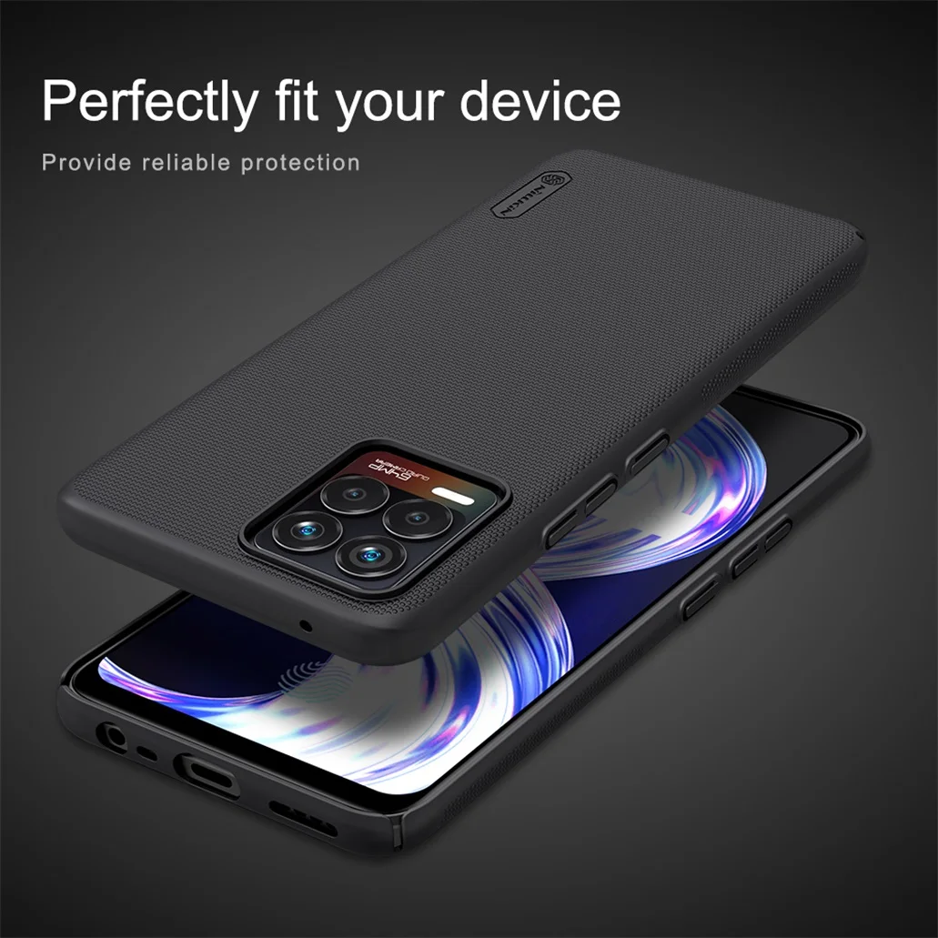 Чехол Nillkin для OPPO Realme 8 Pro жесткий матовый чехол защитная задняя панель телефона