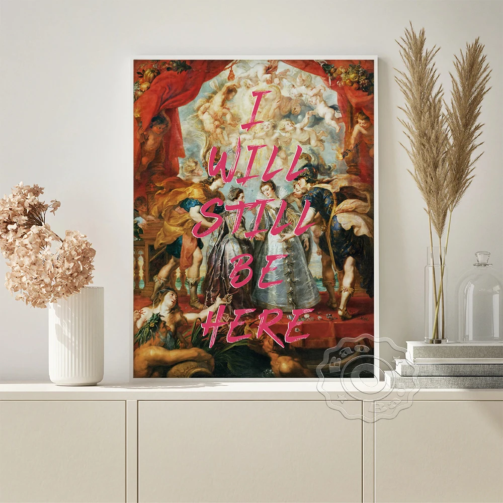 

Girl Power Inspirational Quote Altered Art Prints Poster Women Empowerment Feminist Canvas Painting Office Studio Wall Decor