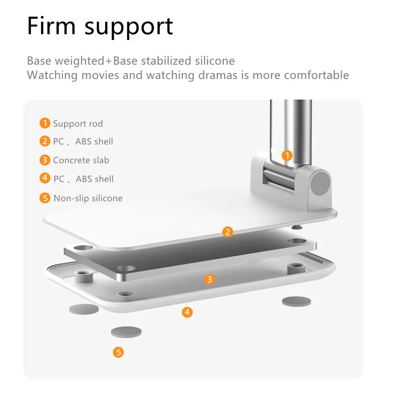 holder for phone flexible adjustable cellphone holder for iphone 13 12 xiaomi home desktop cell phone stand mobile phone holder free global shipping