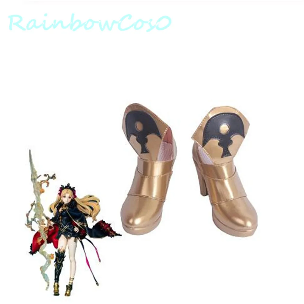 

FGO Fate Grand Order Lancer Ereshkigal Cosplay Shoes Boots Game Anime Halloween RainbowCos0 W926