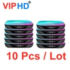 Android 9 Tv Box HK1 10 шт. в комплекте быстро DHL Смарт HK1Box медиаплеер WiFi BT 1000 м Декодер каналов кабельного телевидения