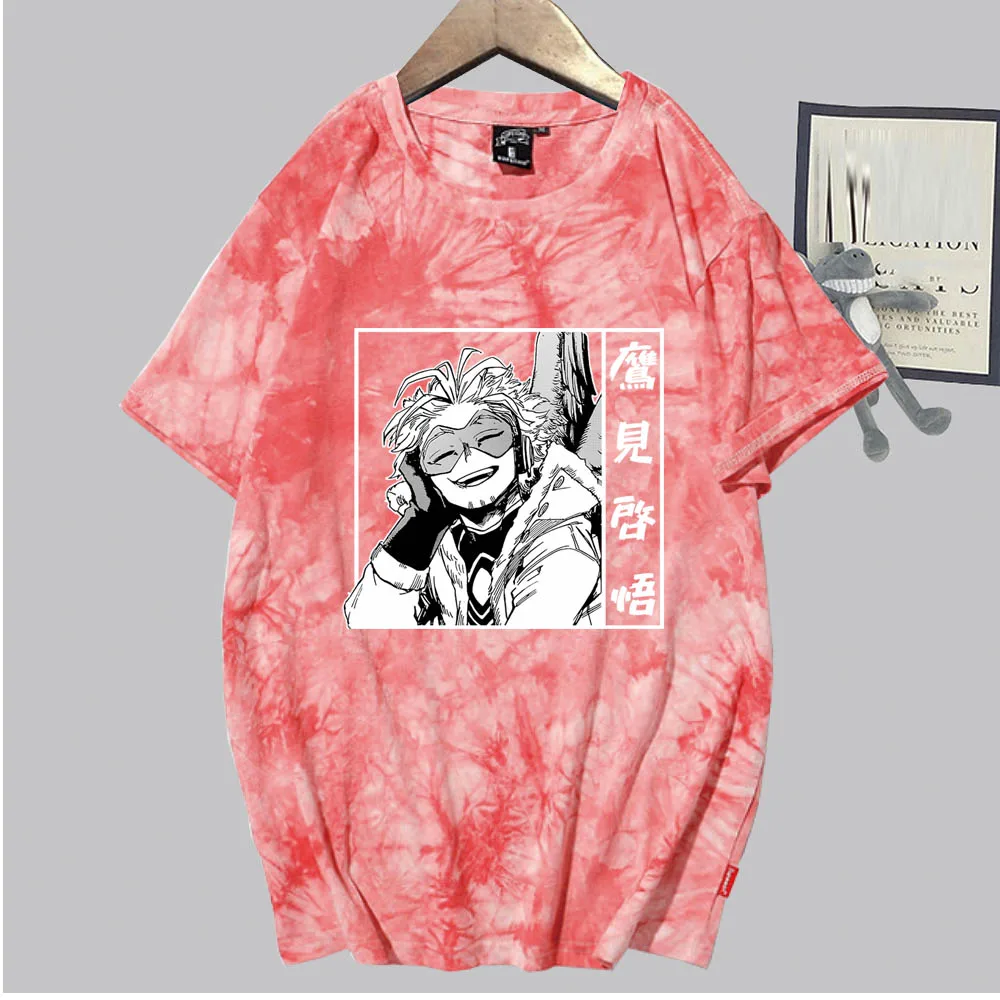 Футболка с аниме Моя геройская Академия повседневные мужские футболки коротким