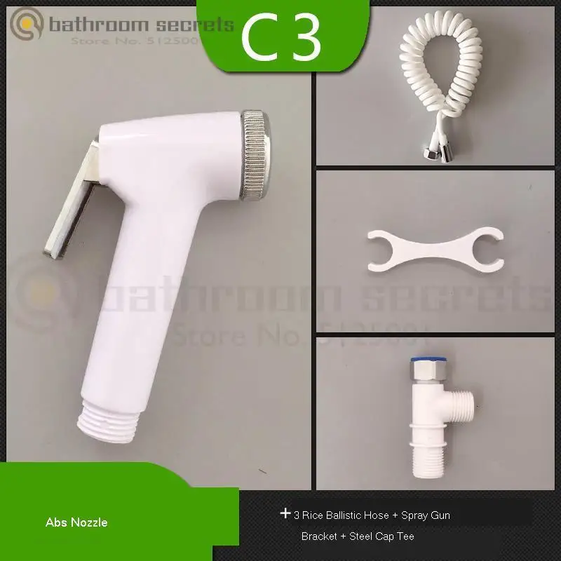 Toilet Spray Gun Woman Washer Faucet Washer Water Faucet Partner Washer Flush Toilet Pressurized Butt Rob Toilet