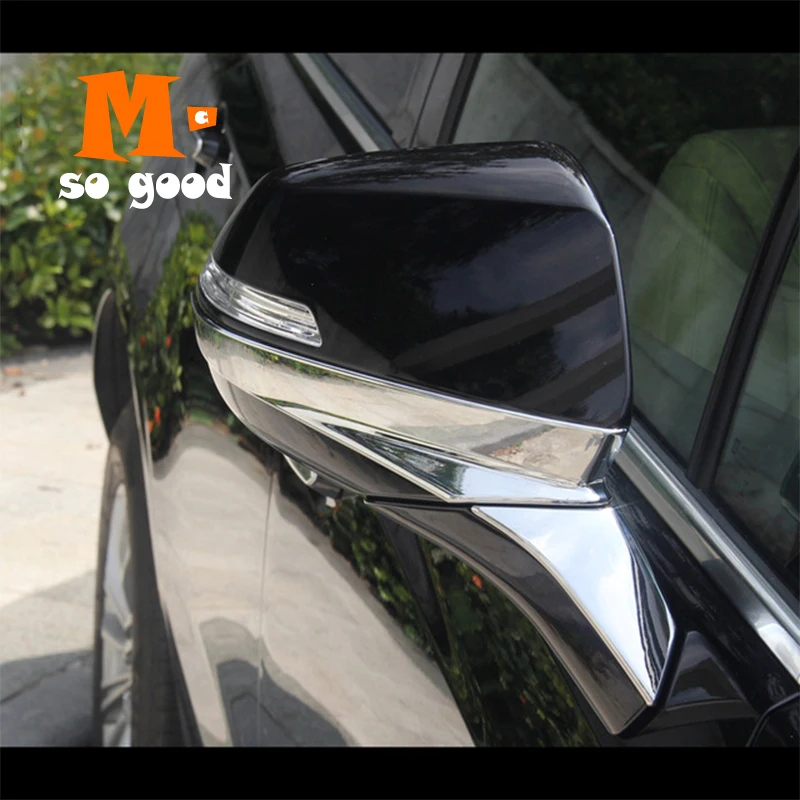Для Cadillac XT5 2016 2017 2018 2019 2020 ABS хром яркая боковая Накладка для зеркала заднего вида
