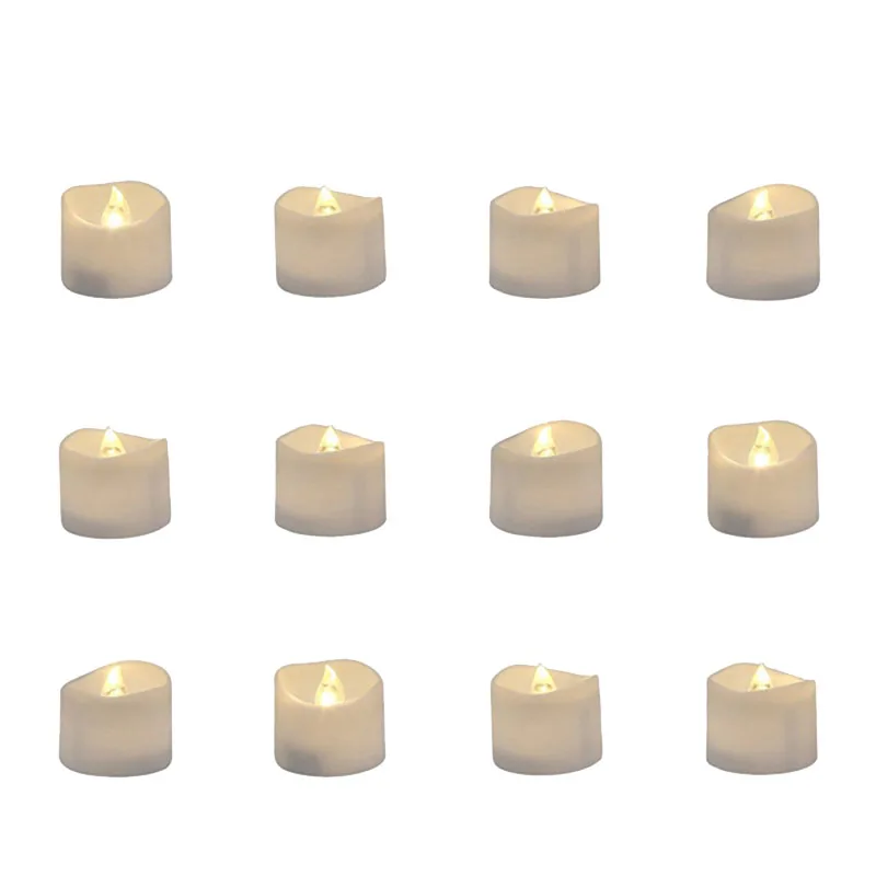 Самодельная Реалистичная и яркая мигающая лампа на батарейках беспламенные