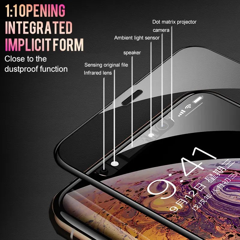 Защитное стекло для iphone 11 Pro max 11Pro 10 7 6 6s 8 Plus X R XR XS MAX защита экрана Защита