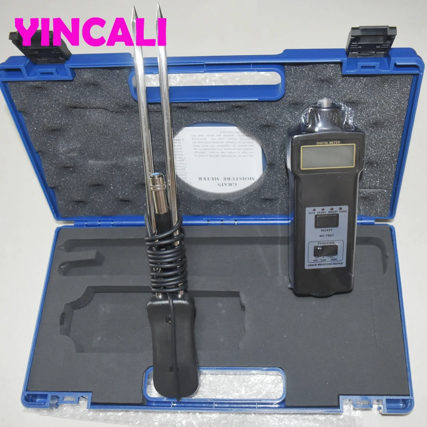 Профессиональный цифровой измеритель влажности зерна температуры MC-7821