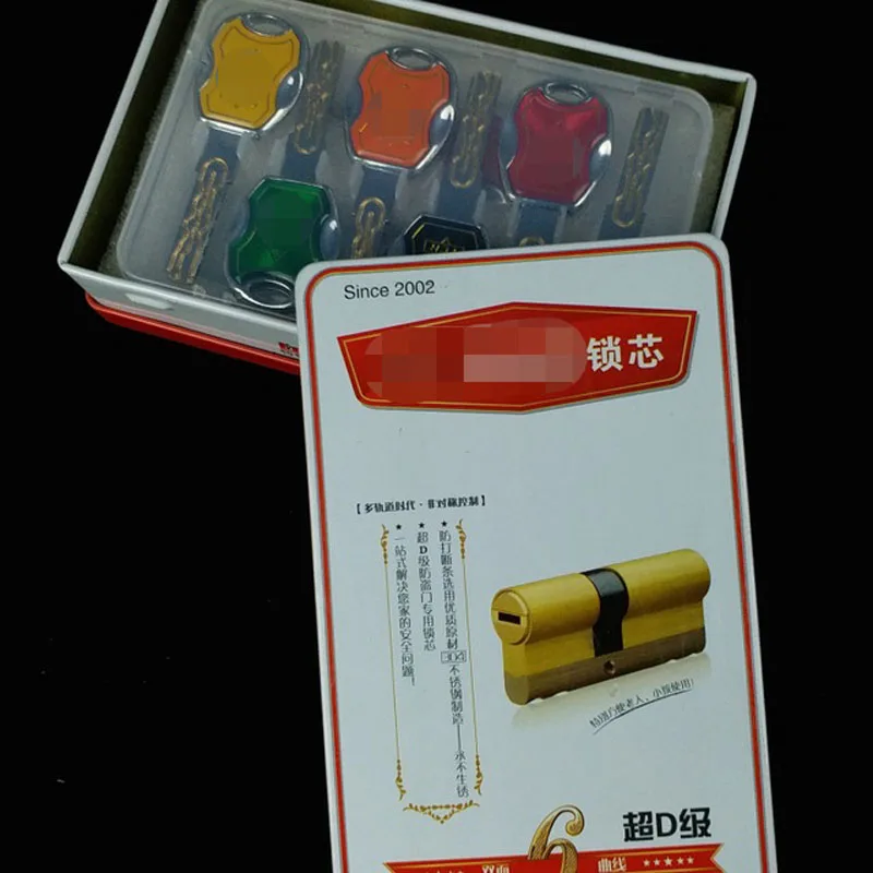 Высококачественный латунный цилиндр с двойным открытым сторонним лезвием