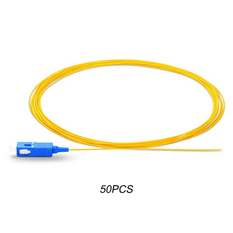 50 шт./пакет 1 5 SC/UPC оптический адаптер SC/APC SM ММ OM2/OM3/OM4 0 9 мм плотным буфером LSZH