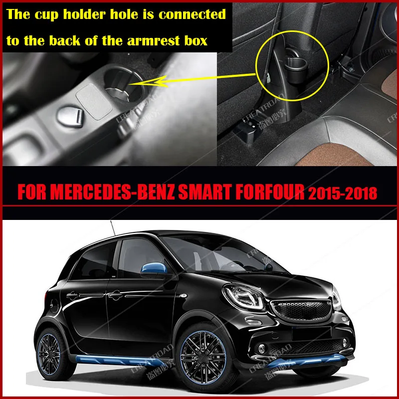 Автомобильные напольные коврики MIDOON для Benz smart forfour 2015 2016 2017 2018 индивидуальные