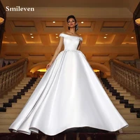 smileven princess wedding dress 2020 3d appliqued lace bridal dress off the shoulder vestido de noiva wedding gowns custom made