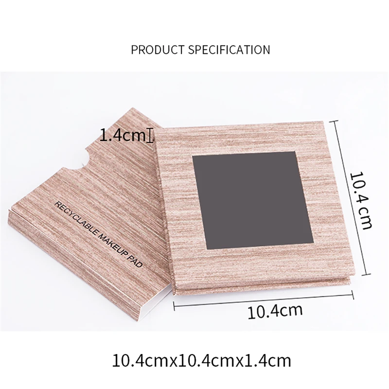 Новый дизайн золотые Пустые Тени для век Магнитная коробка самодельные тени