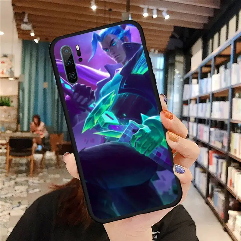

anime cartoon game Yasuo Phone Case For Huawei honor Mate P 9 10 20 30 40 Pro 10i 7 8 a x Lite nova 5t Soft silicone funda