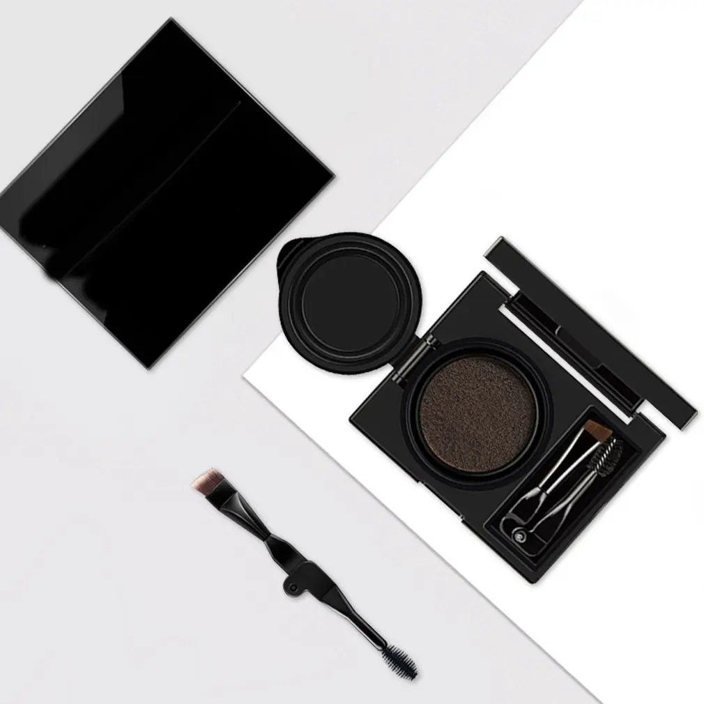 

Eyebrow dyeing air cushion eyebrow powder liquid eyebrow pen waterproof sweatproof lasting natural non-marking beauty makeup