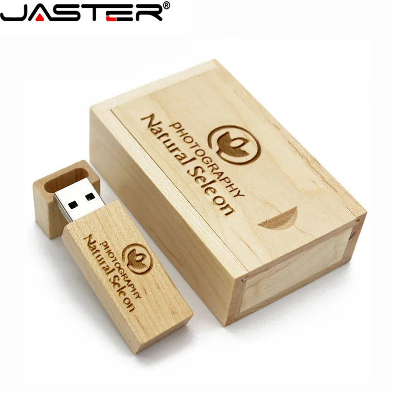 Usb-флеш-накопитель JASTER в деревянной коробке 16-64 Гб | Компьютеры и офис