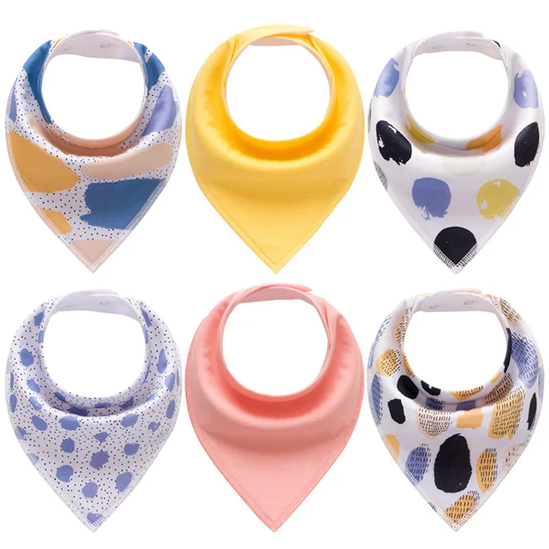 2pcs/lot Unicorn Flamingos Baby Bibs Bandana Scarf Fashionable High Quality Babador Infant Feeding Burp Cloths Saliva Towel | Детская