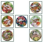 Цветок сказочные, крест-накрест Вышивка крестом наборы для вышивания ручной работы Украшение печать штамп 14CT 11CT ткани подарки нитки DMC наборы для рукоделия