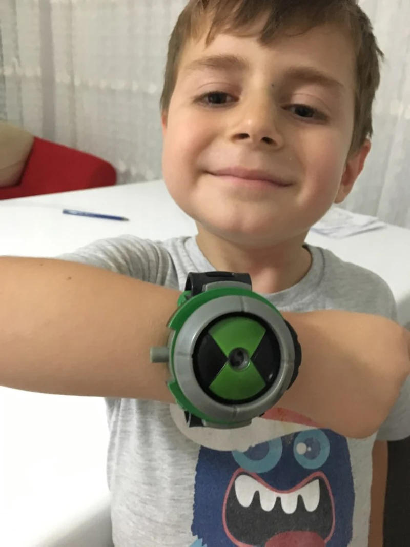 Часы Ben10 Omnitrix Watch с японским проектором оригинальные часы DAI экшн-фигурка