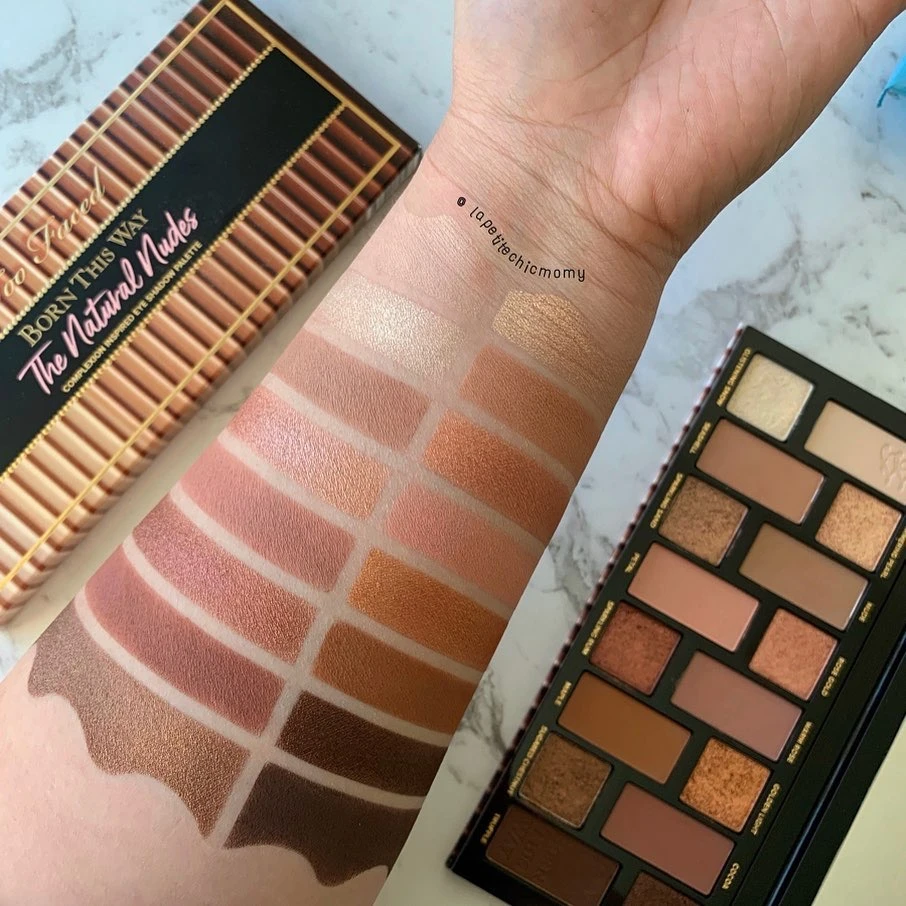 TT New Milk Tea-paleta de sombras de ojos, 16 colores, brillante-4