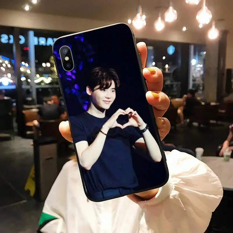 

Lee Jong Suk Korean actor Phone Case for iPhone 11 12 pro XS MAX 8 7 6 6S Plus X 5S SE 2020 XR luxury design shell funda