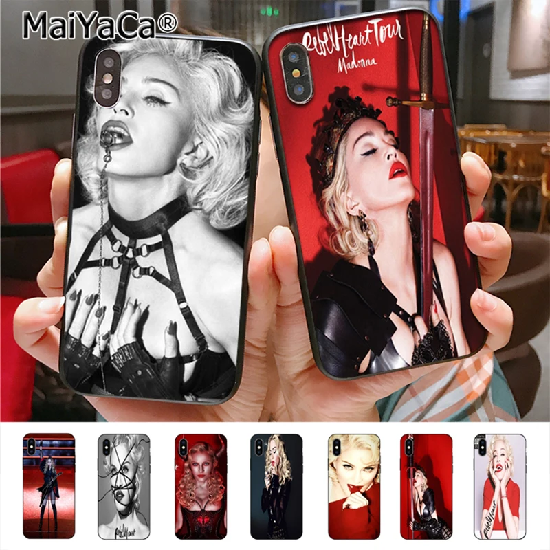 Известной певицы Мадонны Rebel Heart Madonna чехол для телефона iphone 11 12 Pro X 6 6s 7 7plus 8 8Plus 5 5S