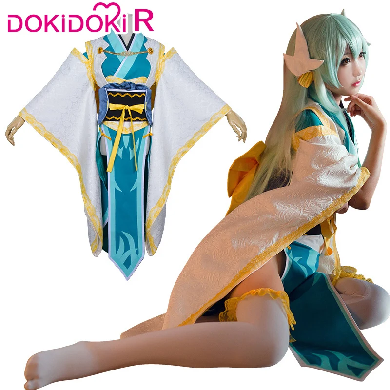 DokiDoki-R игра Fate Косплей Fate/большой заказ Kiyohime сцена 2 костюм женское платье Костюм |