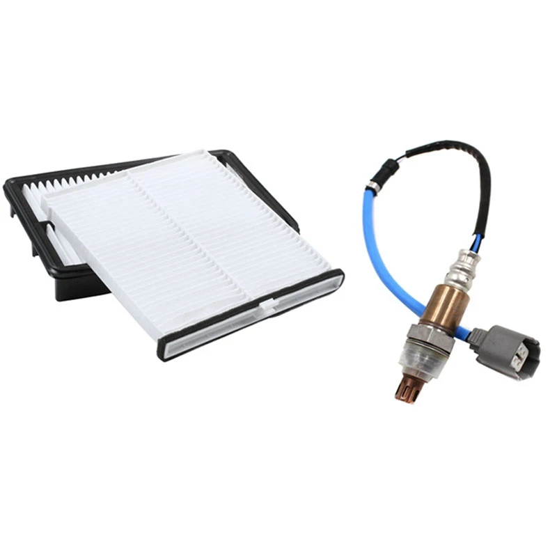 

Front O2 Oxygen Sensor Upstream for Honda Accord 03-07 with Engine Air Filters Cabin Air Filters for Mazda 3 6 CX-5